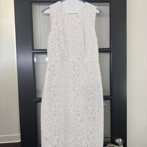 Ann Taylor - Size 2 - White Dress